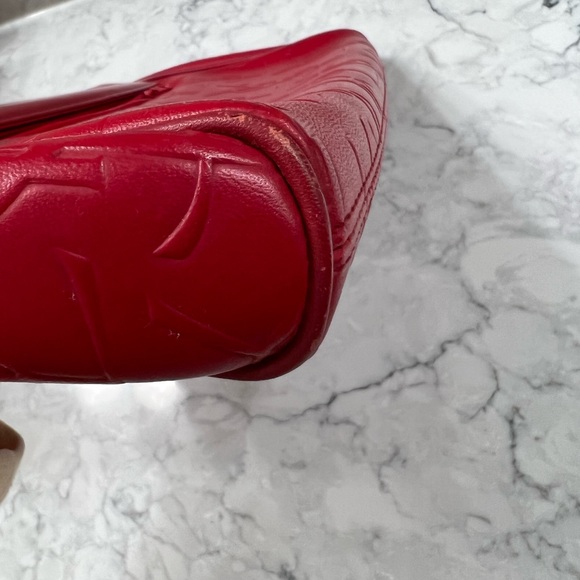 ❌SOLD❌YSL Red Leather Clutch - Picture 9 of 16